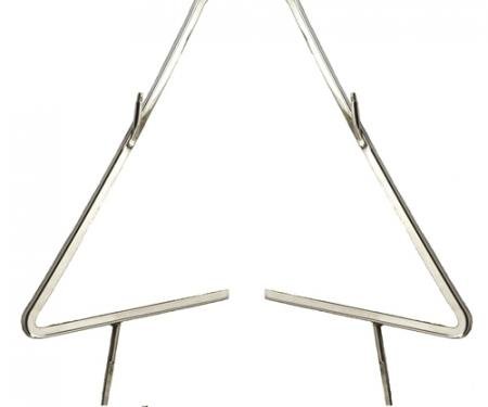 Classic Headquarters F-Body Vent Window Glass Frames, Pair W-032