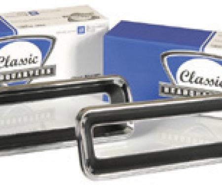 Classic Headquarters Tail Lamp Bezels, Pair W-738