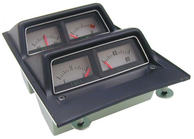 Classic Headquarters Console Gauge Assembly-W/Low Fuel W-660A