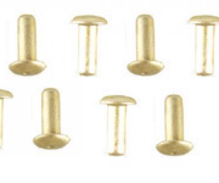 Classic Headquarters Rivets, for Gauge Faces, Pack (10) W-134