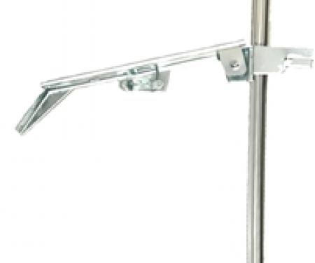 Classic Headquarters F-Body Door Front Window Track, Left Hand with Trim R-257L