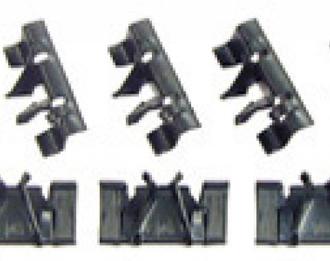 Classic Headquarters Rear Pinchweld Clip Set (10) W-182A