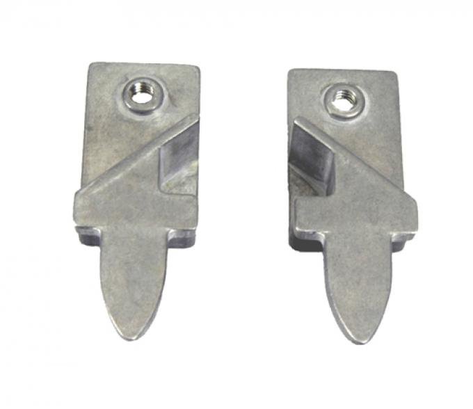 Classic Headquarters F-Body Door Glass Rear Stops, Pair OE Quality W-059