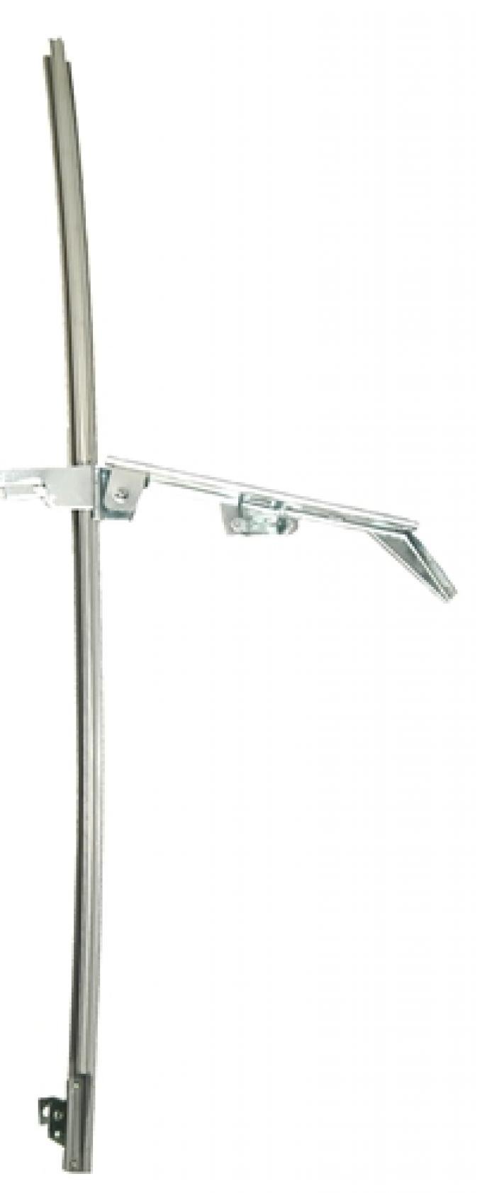 Classic Headquarters F-Body Door Front Window Track, Right Hand with Trim R-257R