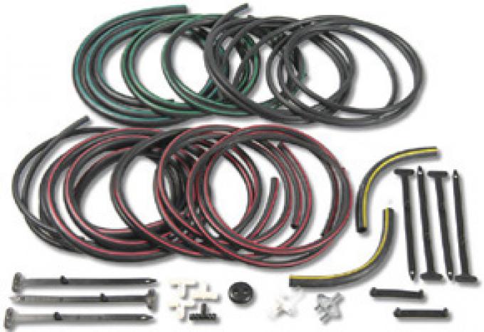 Classic Headquarters Rallysport Color Coded Hose Line Kit W-336