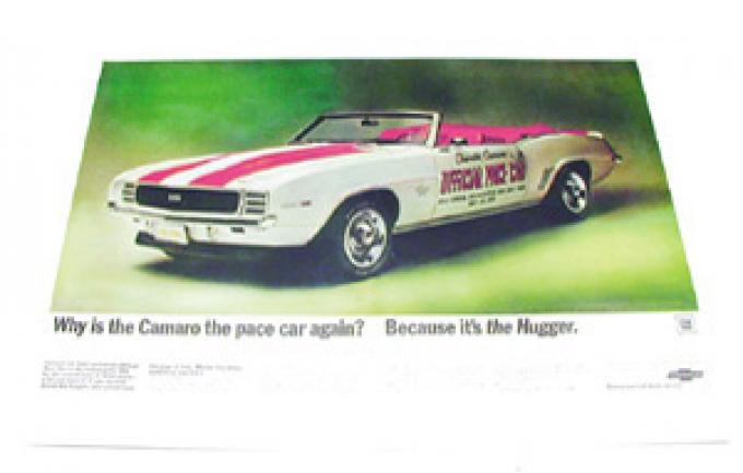 Classic Headquarters Pace Car Poster W-159