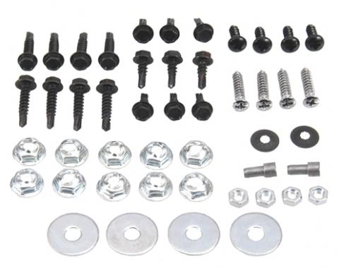 Classic Headquarters Camaro Console Hardware Kit W-491