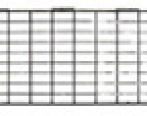 Classic Headquarters Camaro Rallysport Center Grille W/Chrome W-044