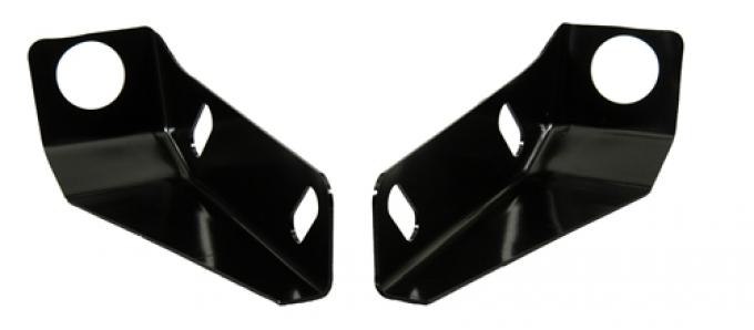 Classic Headquarters Camaro Frame to Radiator Support Brackets, Pair W-014