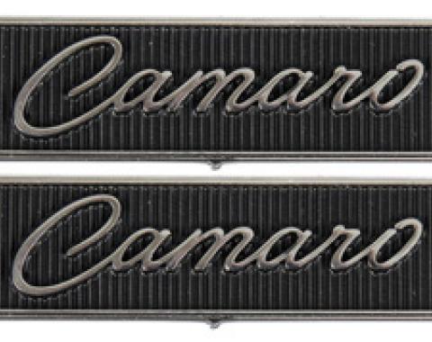 Classic Headquarters Standard Door Panel Emblems-Pair W-805