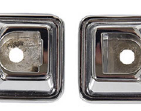 Classic Headquarters Camaro Deluxe Dash Grab Handle Bezels-Pair W-807