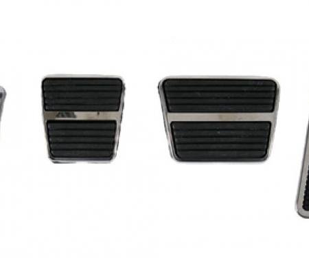 Classic Headquarters Manual Transmission Pedal Pad and Trim Kit W-843