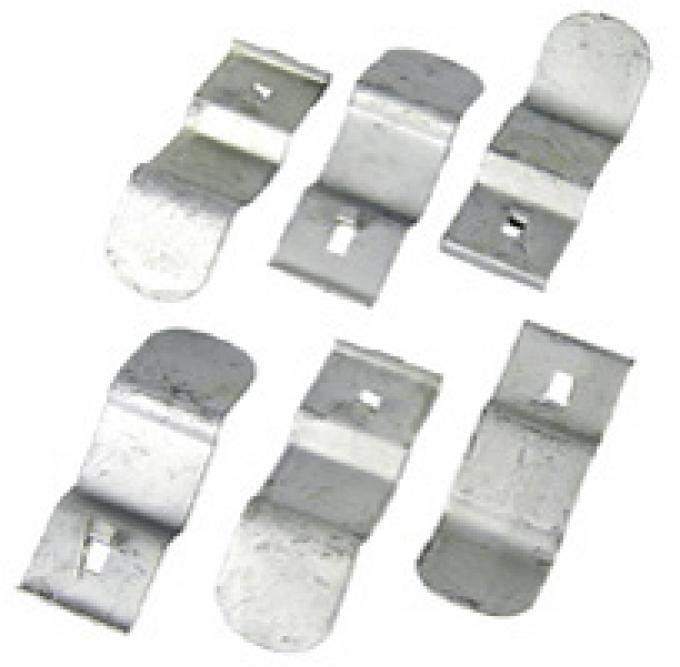 Classic Headquarters Camaro Dash Pad Clip Set (6) W-073