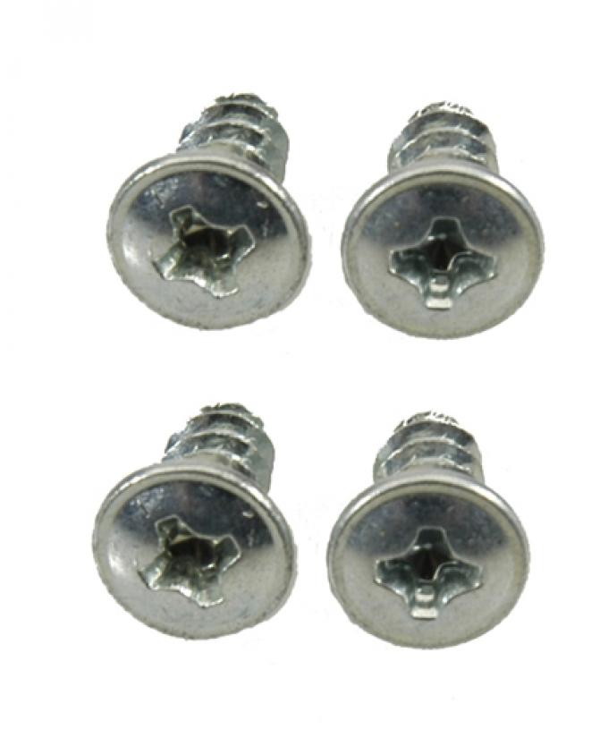 Classic Headquarters Rear Quarter Window U-Jamb Seal Screws Set (4) H-131