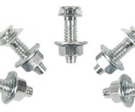 Classic Headquarters Tail Lamp Stud-Nut Set, Correct (5) W-382