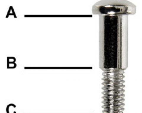 Classic Headquarters Camaro Rallysport Park, 69 B/U Lens Screws 4 W-226