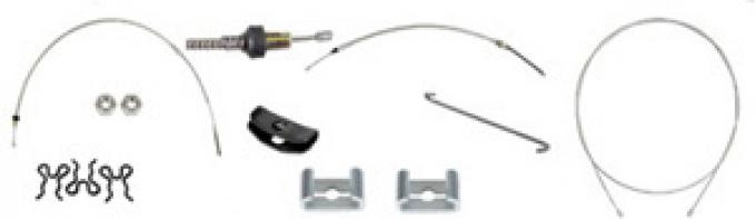 Classic Headquarters F-Body OE Park Brake Cable Kit W-863