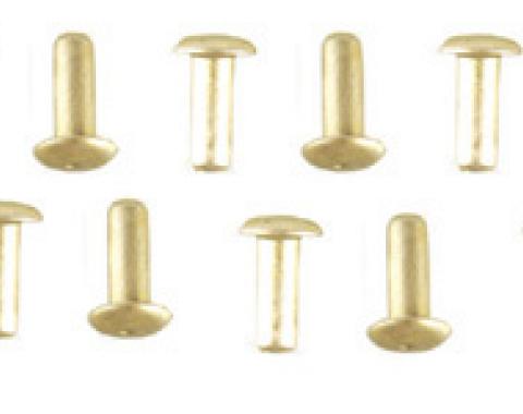 Classic Headquarters Rivets, for Gauge Faces, Pack (10) W-134