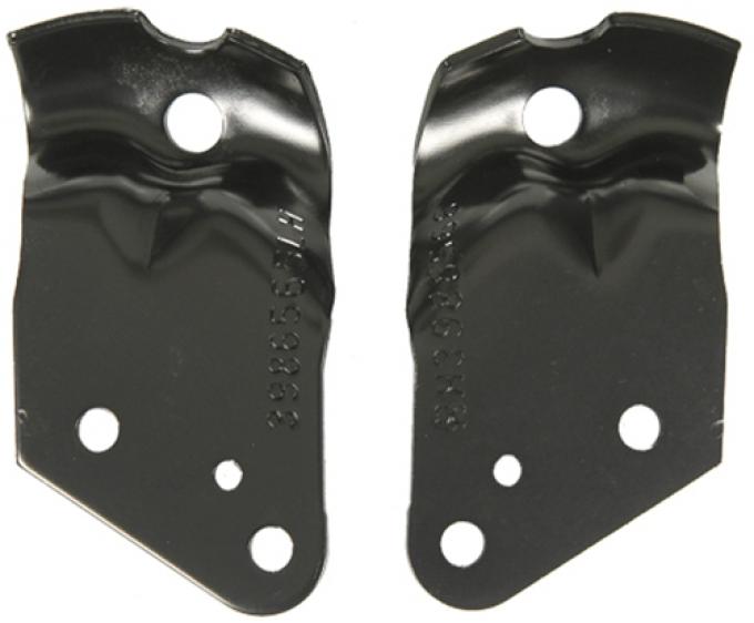 Classic Headquarters Outer Front Bumper Brackets, Pair W-556