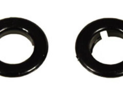 Classic Headquarters Astro Vent Ferrules-Black, Pair W-563B