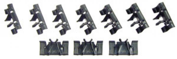 Classic Headquarters Rear Pinchweld Clip Set (10) W-182A