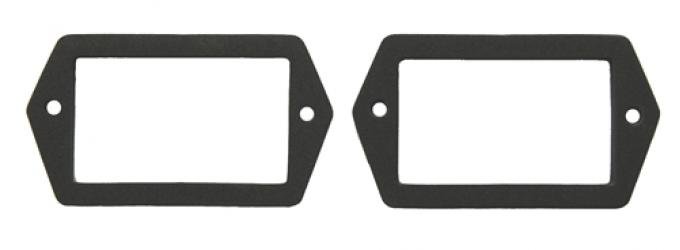 Classic Headquarters Camaro License Light Lens Gaskets, Pair W-016C