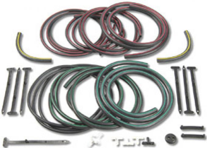 Classic Headquarters Rallysport Color Coded Hose Line Kit W-337