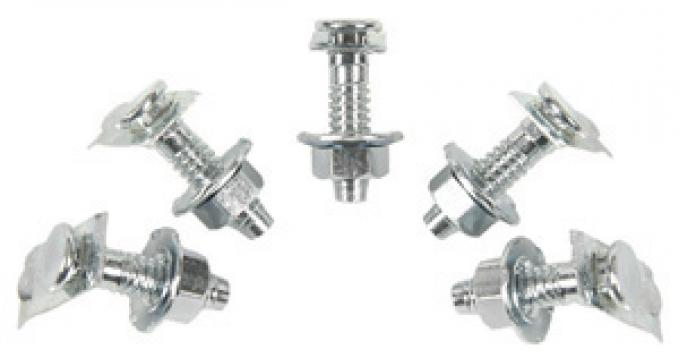 Classic Headquarters Tail Lamp Stud-Nut Set, Correct (5) W-382