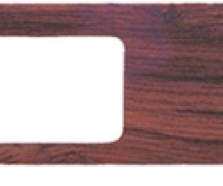Classic Headquarters Dash Wiper Woodgrain Plate W-385