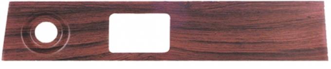 Classic Headquarters Dash Wiper Woodgrain Plate W-385