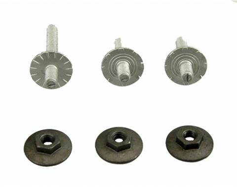 Classic Headquarters F-Body Quarter Window Track Stud and Nut Set (6) R-251