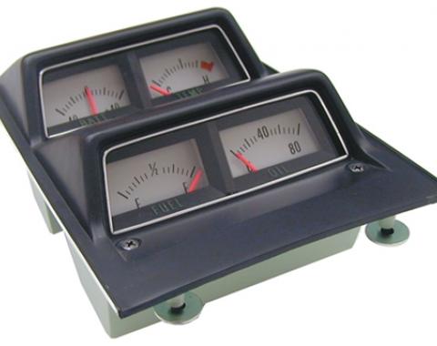 Classic Headquarters Console Gauge Assembly without Low Fuel W-660
