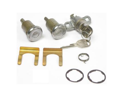 Camaro Trunk & Door Lock Set, 1970-1973