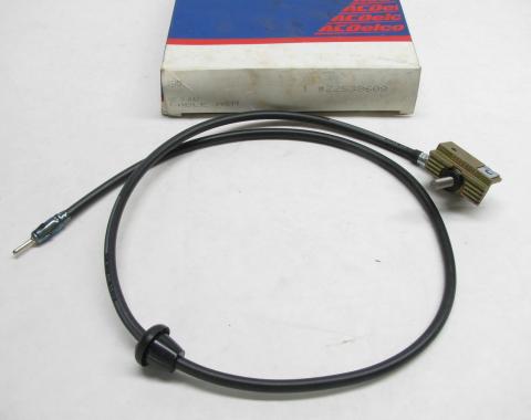 GM Radio Antenna Lead with Base, NOS 22538608
