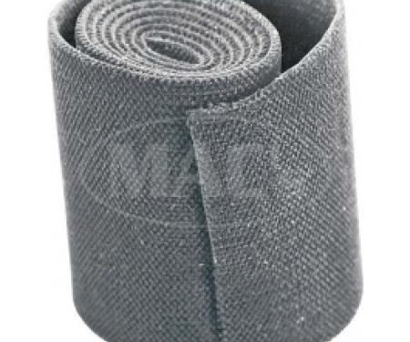 Ford Thunderbird Door Glass Run Lining, Moleskin, 1955-57