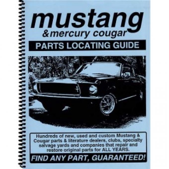 Parts Locating Guide, Mustang & Cougar