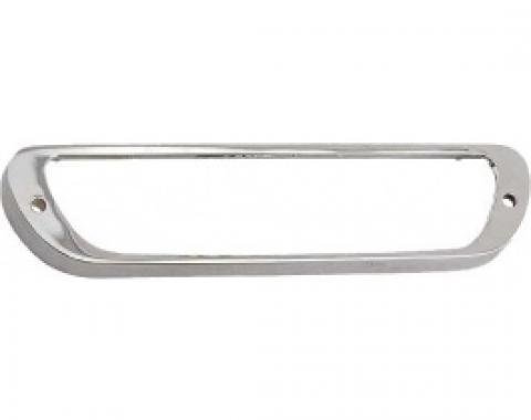 Ford Thunderbird Back-Up Light Bezel, Chrome, 1964-65