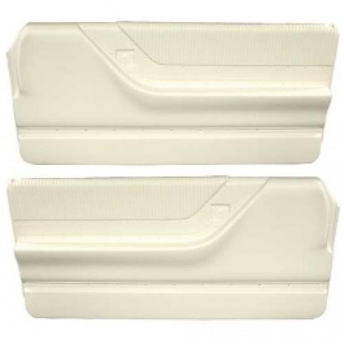 Ford Thunderbird Door Trim Panels, White, Except Landau, 1964