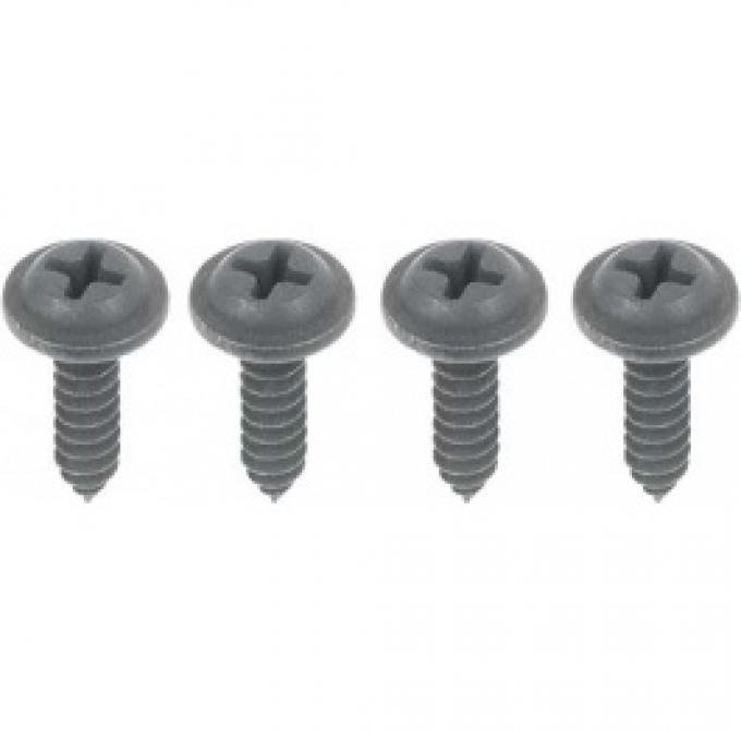 Ford Thunderbird Seat Armrest Top Cap Screw Set, 1964-66