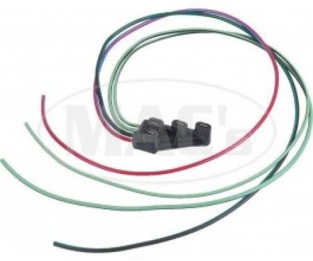 Wiring Harness 4 Wire Relay Pigtail, 1960-1966