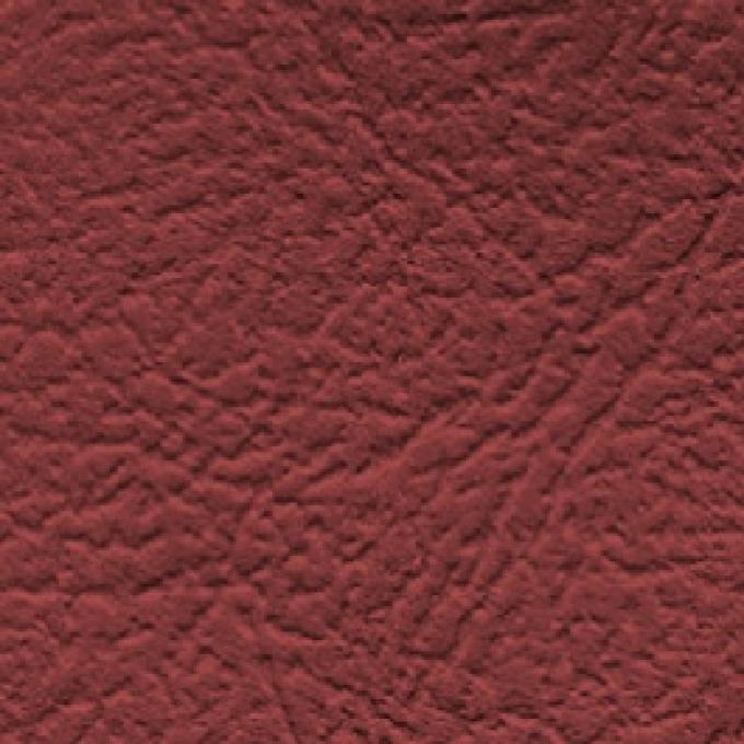 Ford Thunderbird Front Bucket Seat Covers, Vinyl, Red #49, Trim Code 55, With Reclining Passenger Seat, 1966