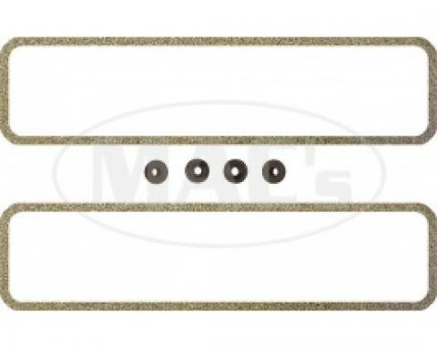 Ford Thunderbird Valve Cover Gasket Set, Cork, Includes Grommets, 292 & 312 V8, 1955-57