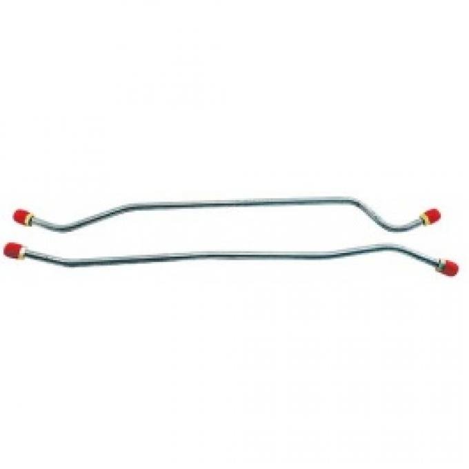 Ford Thunderbird Power Steering Control Valve To Power Cylinder Line Set, 5/16 Fittings, 2 Pieces, 1959-60