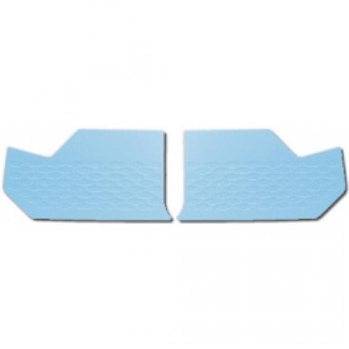 Ford Thunderbird Interior Kick Panels, Light Blue, 1958-59