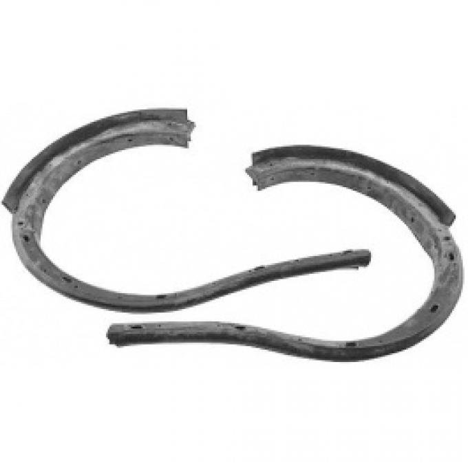 Ford Thunderbird Body To Bumper Seals, Rear, 1961-63