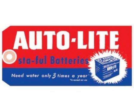 Ford Thunderbird Autolite Sta-Ful Battery Tag, 1962-71