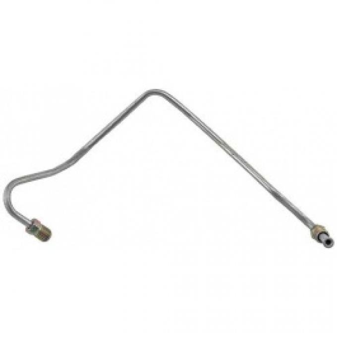 Ford Thunderbird Disc Brake Caliper Transfer Tube, Right, Plain Steel, 1965-66