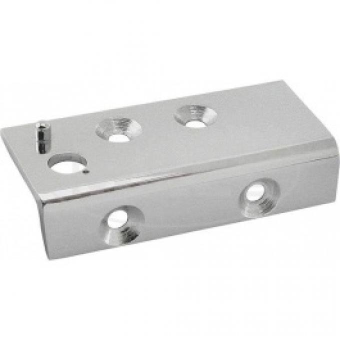 Ford Thunderbird Top Rear Hold Down Clamp Retaining Plate, Left, Hard And Soft Top, 1955-57