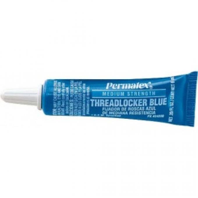 Thread Locker, Permatex, Blue, .20 Oz.