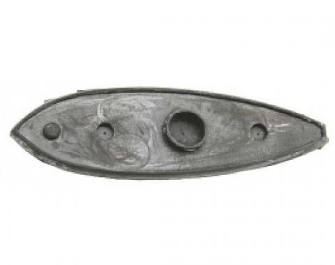 Ford Thunderbird Outside Rear View Mirror Base Gasket, Molded Rubber, Fits Right Or Left, 1964-66